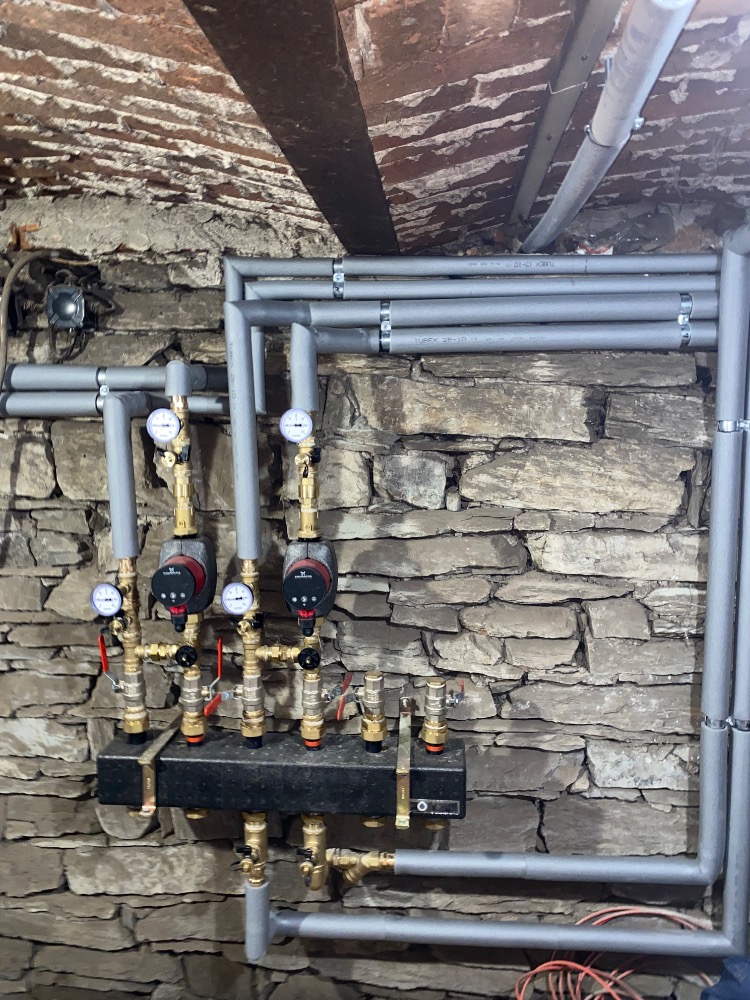 Kombinovaný otopný systém